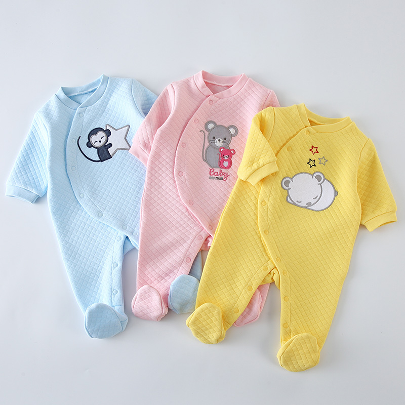 Baby Clothing Gender Neutral - Baby katoenen rompertjes kleding pasgeboren lange
