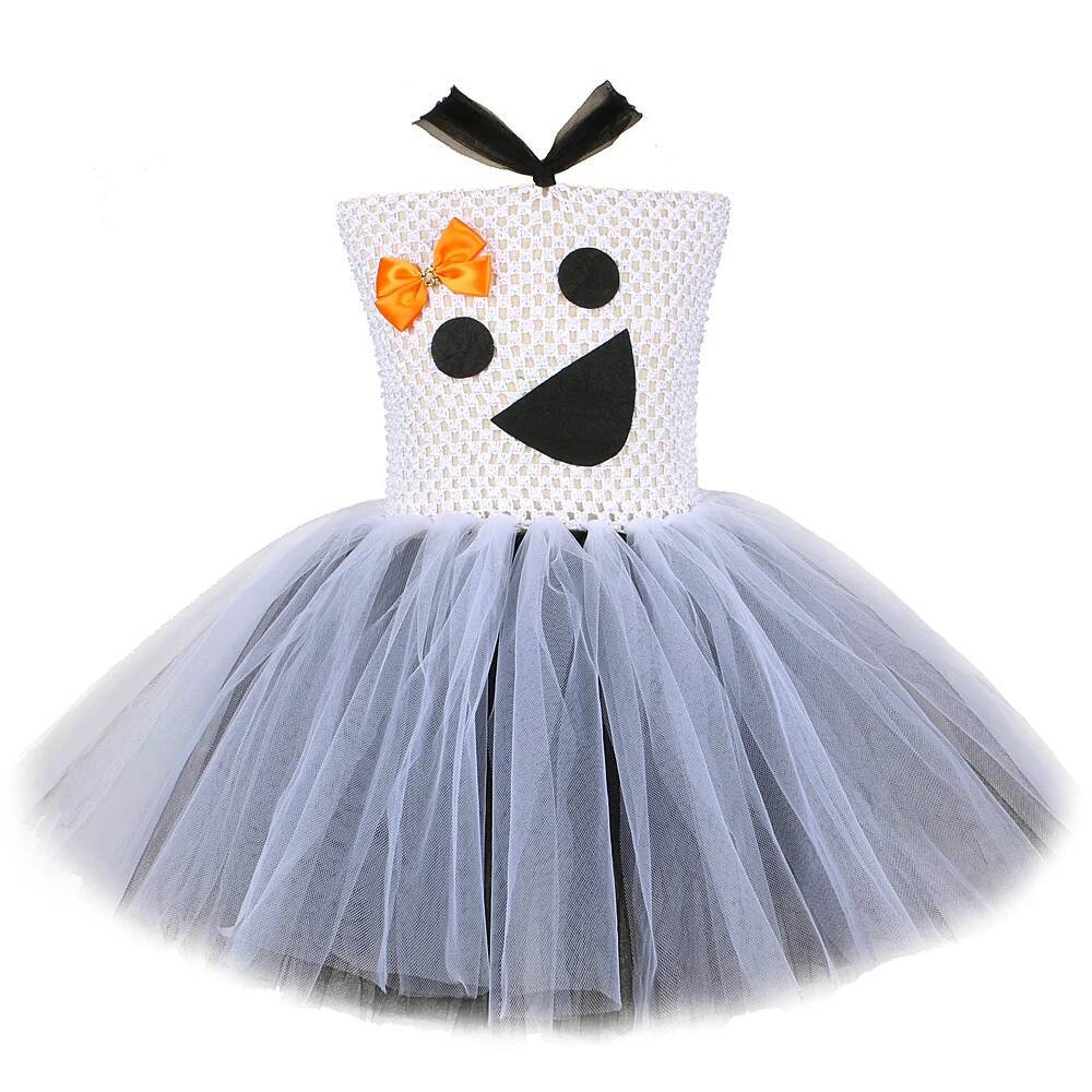 Baby Clothing Dresser - Wit Zwart Ghost Tutu Jurk Voor