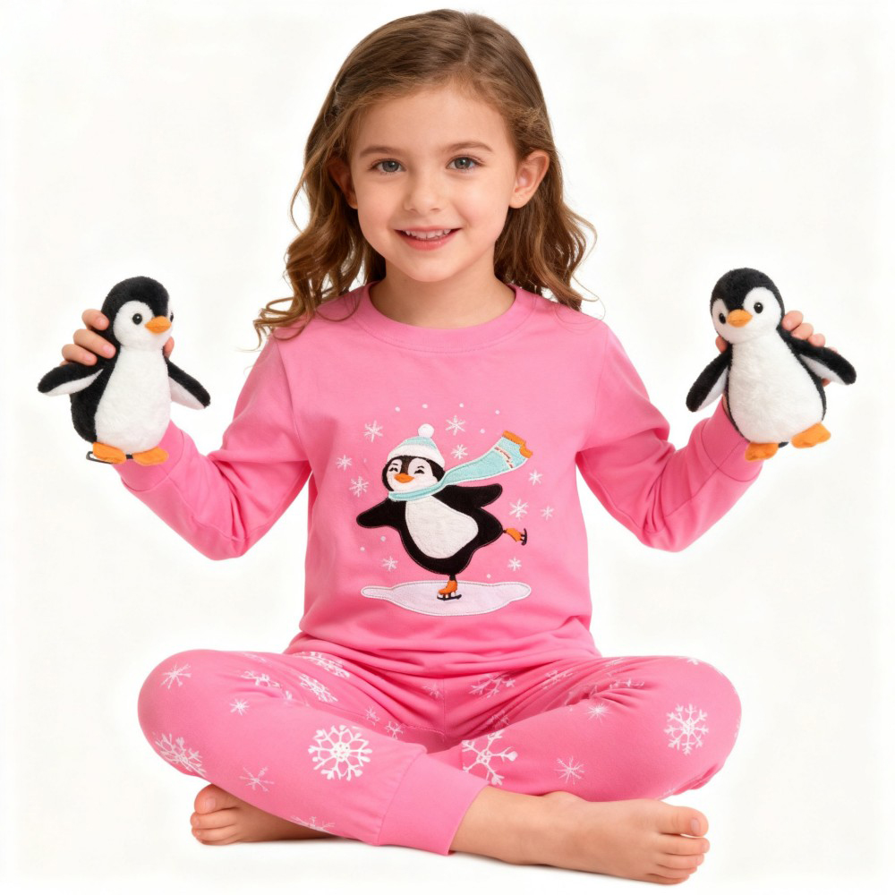Baby Sleep Suit - 100% Katoen Meisjes Kerst Pyjama Sets