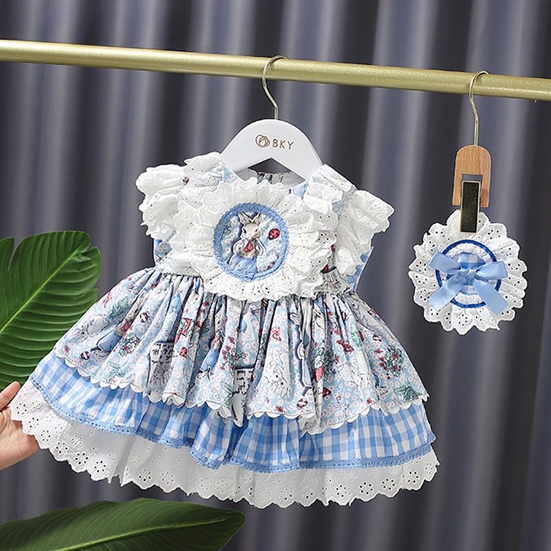 Baby Clothing Easter - Baby Meisje Zomer Easter Kanten Jurk