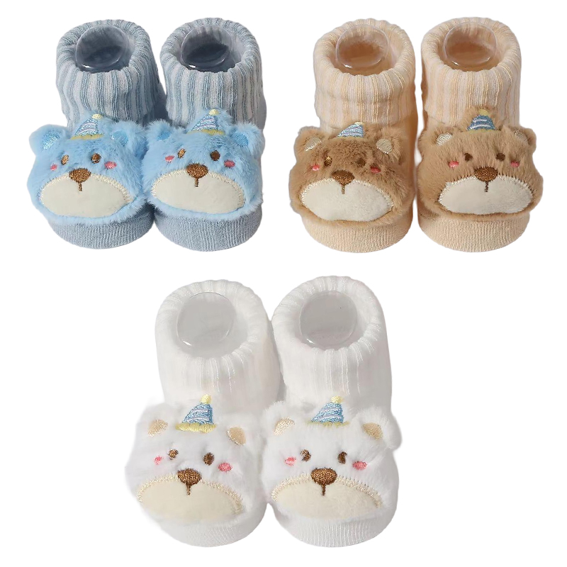 Baby Clothing Gender Neutral - 3 paren/set babysokjes meisjes jongens pasgeboren