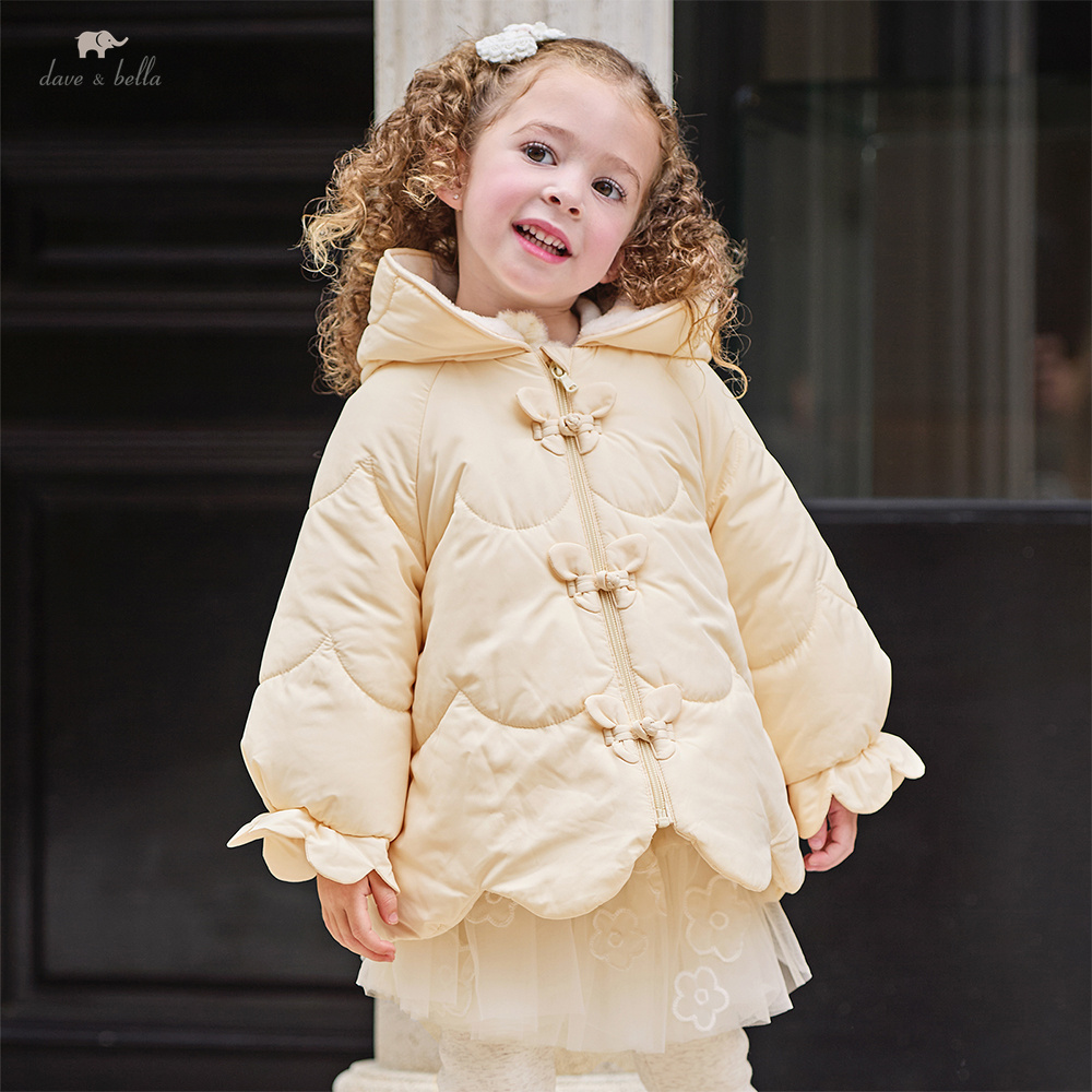 Baby Clothing Zipper - Dave Bella Meisjes Warme Jas Herfst