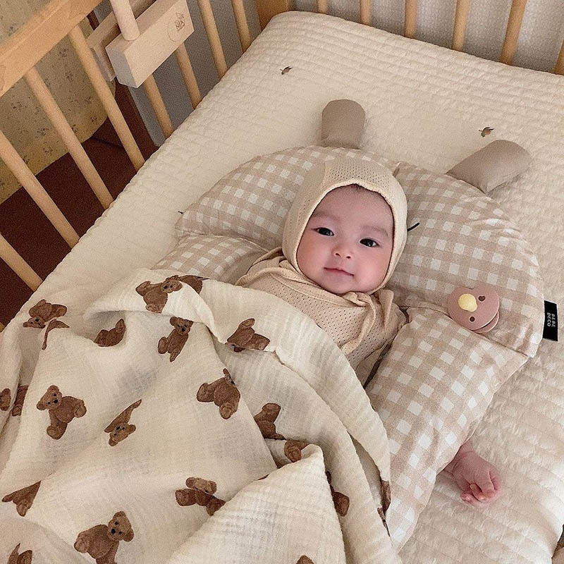 Beer Print Babydekens Pasgebor - Muslin Swaddle Wrap recensie en prijs