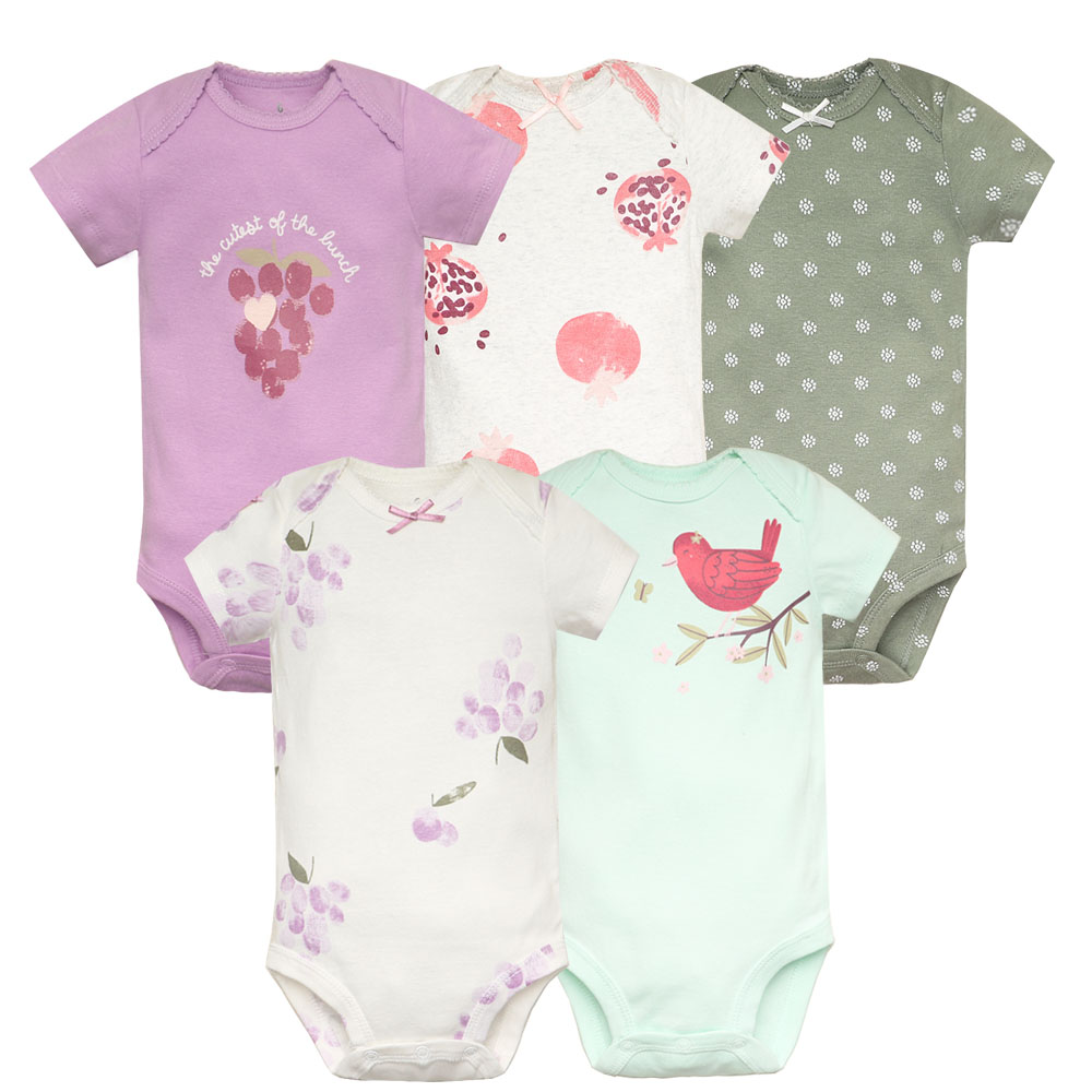 5 stks/partij Baby Bodysuit Mo - Baby Clothing Gender Neutral recensie en prijs