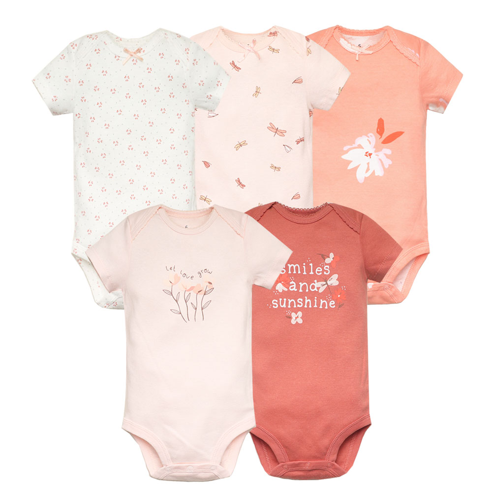 5 stks/partij Baby Bodysuit Mo - Baby Clothing Gender Neutral recensie en prijs