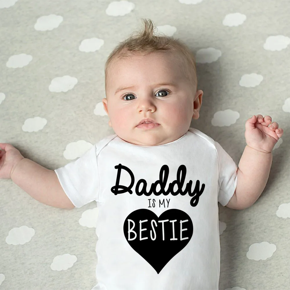 Daddy Is My Bestie Schattige b - Baby Clothing Gender Neutral recensie en prijs