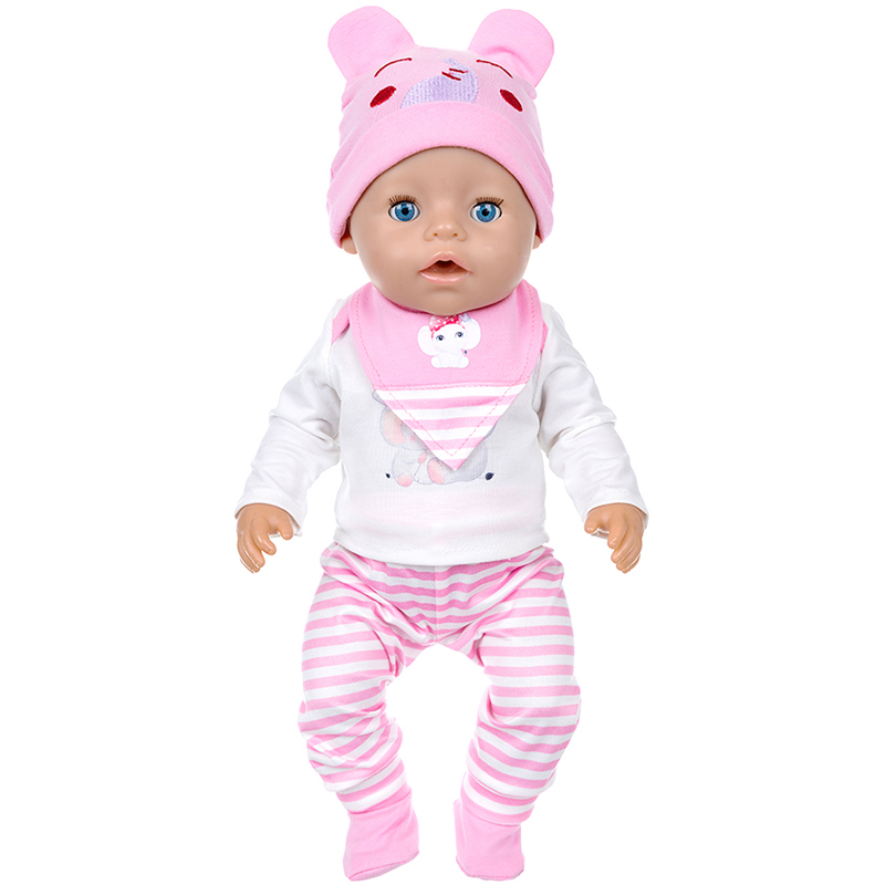 Kledingset voor 16-18 inch pas - Newborn Gift Set recensie en prijs