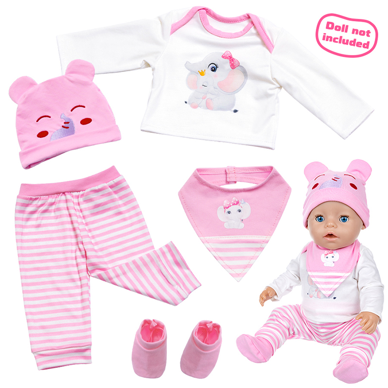 Kledingset voor 16-18 inch pas - Newborn Gift Set recensie en prijs
