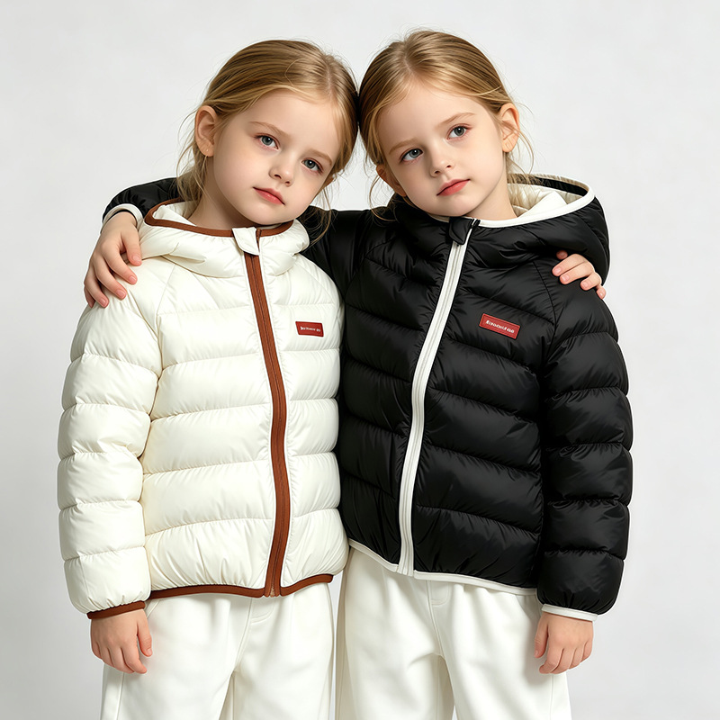 Nieuwe jas met capuchon Kinder - Baby Clothing Zipper recensie en prijs