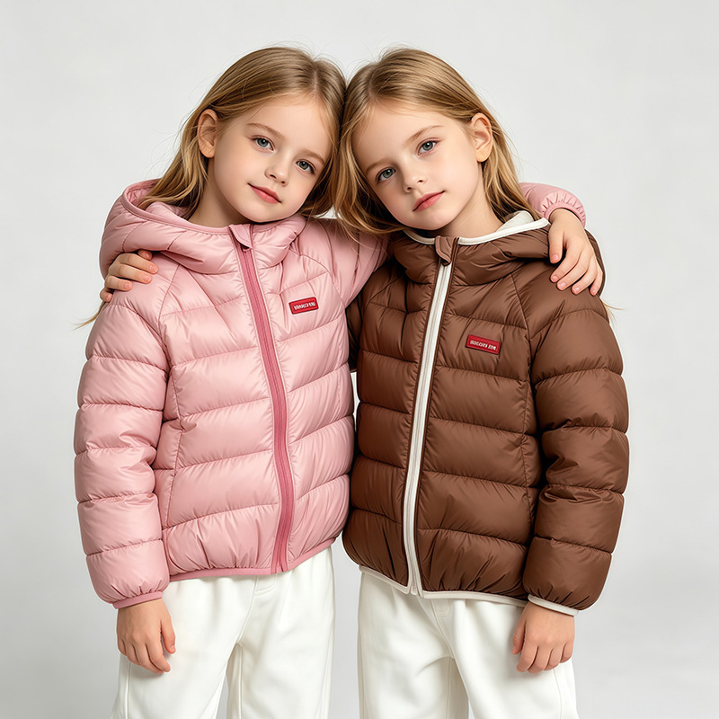Nieuwe jas met capuchon Kinder - Baby Clothing Zipper recensie en prijs