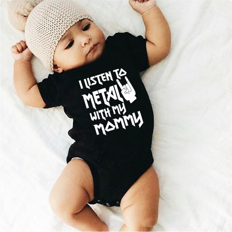 Ik luister naar metaal met mij - Baby Clothing Gender Neutral recensie en prijs