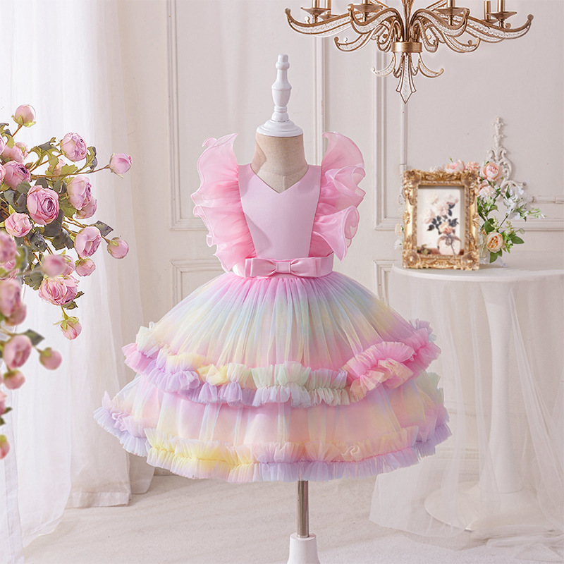 Baby Nieuwe Mesh Prinses Jurk  - Baby Clothing Dresser recensie en prijs