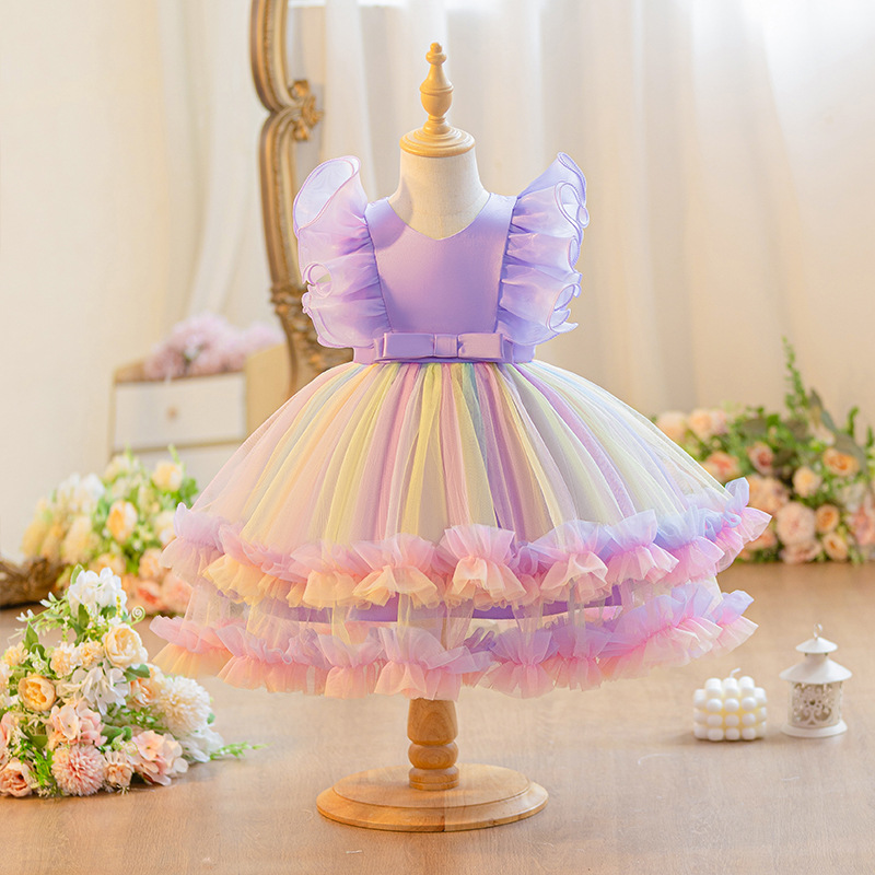 Baby Nieuwe Mesh Prinses Jurk  - Baby Clothing Dresser recensie en prijs