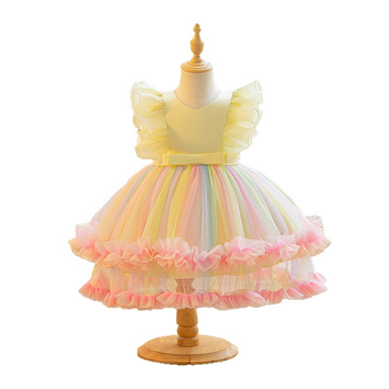 Baby Nieuwe Mesh Prinses Jurk  - Baby Clothing Dresser recensie en prijs