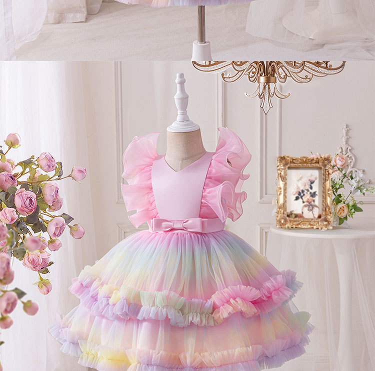 Baby Nieuwe Mesh Prinses Jurk  - Baby Clothing Dresser recensie en prijs
