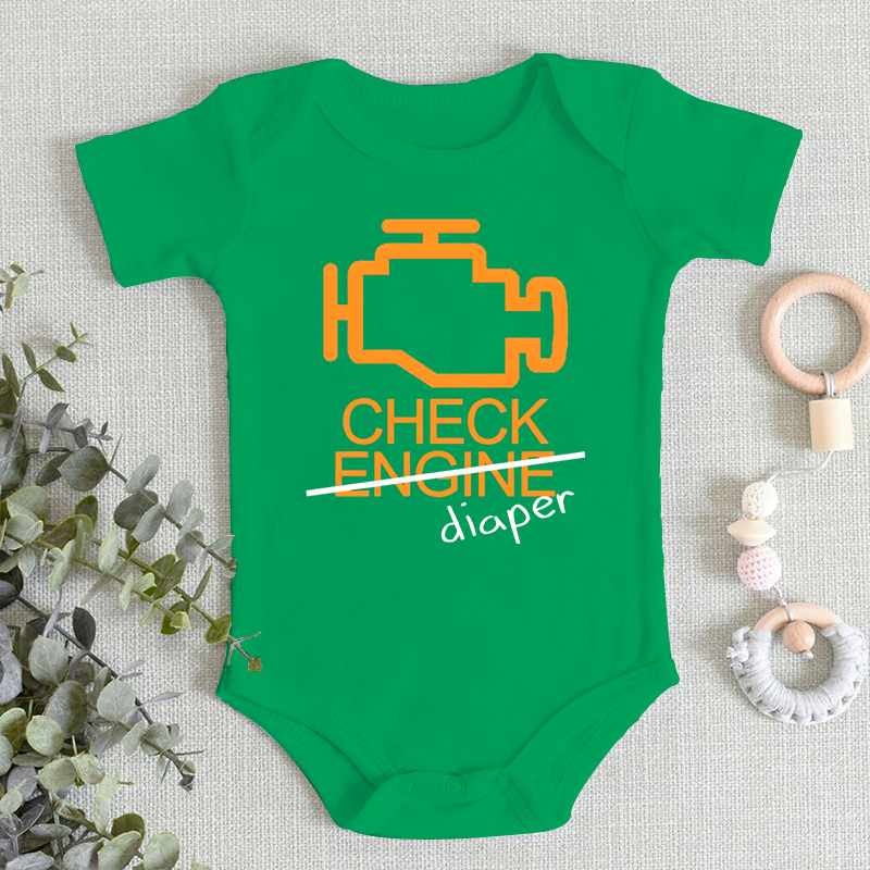 Grappig geruit luierbriefontwe - Baby Clothing Gender Neutral recensie en prijs