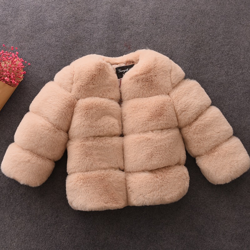 Baby Meisjes Faux Bontjas Wint - Baby Clothing Zipper recensie en prijs