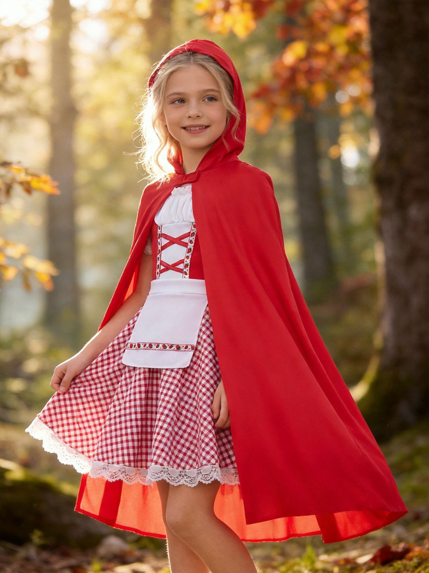 Kinderen Roodkapje-kostuum Mei - Baby Clothing Sizes recensie en prijs