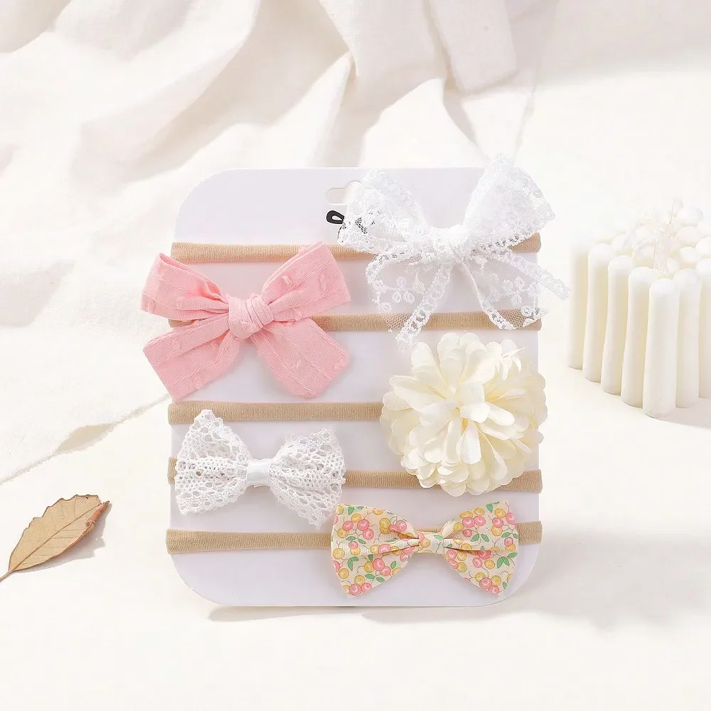 5 stks/set Baby Elastische Hoo - Newborn Gift Set recensie en prijs