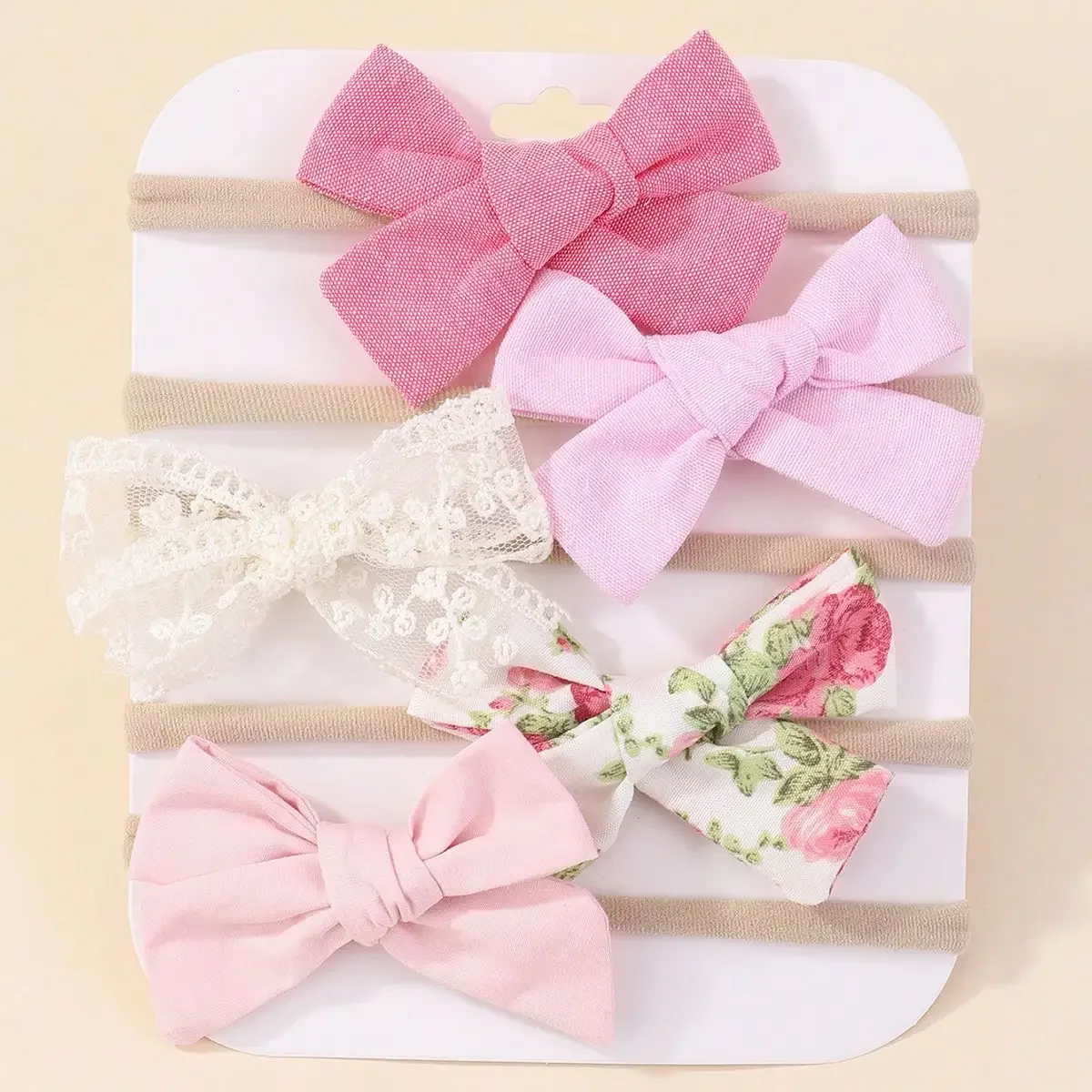 5 stks/set Baby Elastische Hoo - Newborn Gift Set recensie en prijs