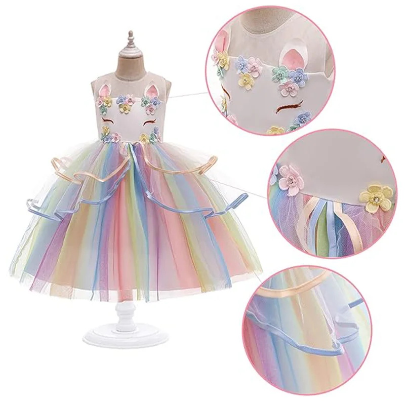 Eenhoorn prinsessenjurk voor k - Baby Clothing Sizes recensie en prijs