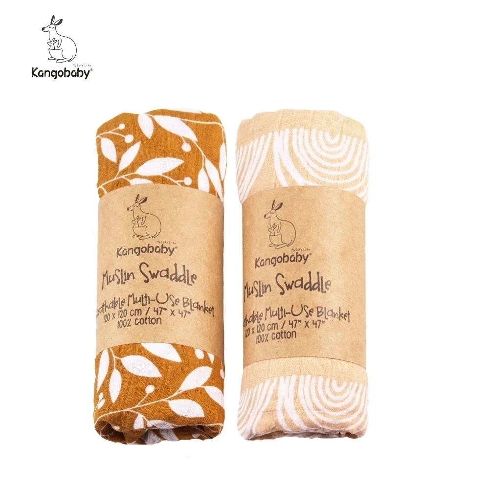 Kangobaby # Mijn zachte leven  - Muslin Swaddle Wrap recensie en prijs