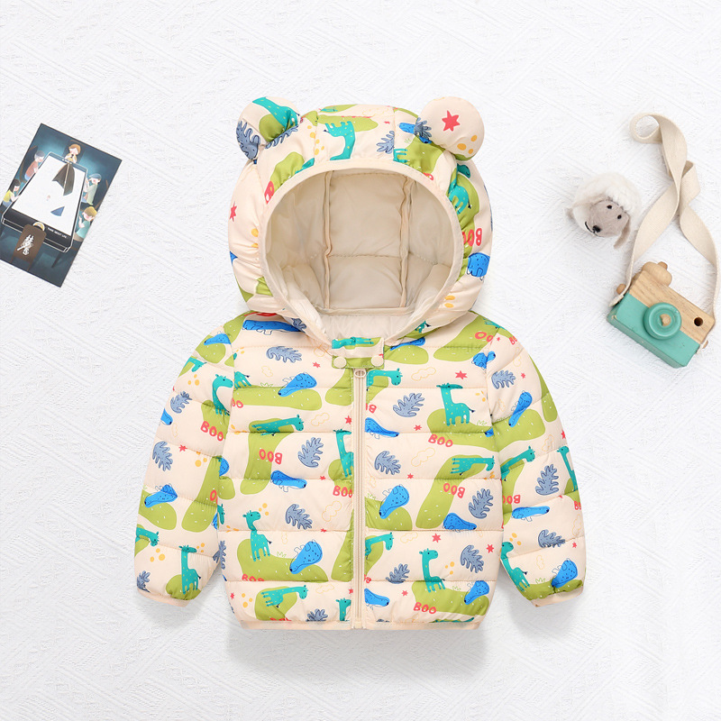 Kinderen Katoenen Jas Baby Car - Baby Clothing Zipper recensie en prijs