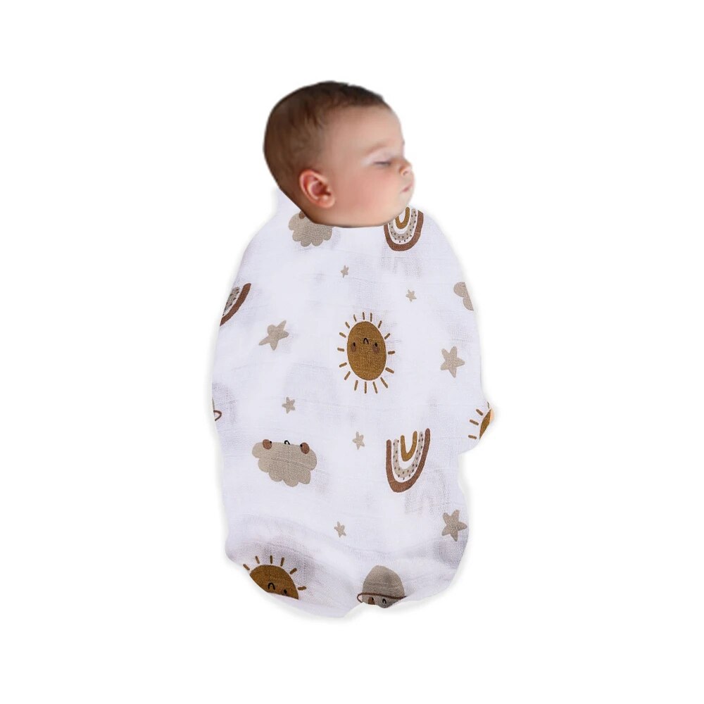 120x110cm Bamboe Katoenen Baby - Muslin Swaddle Wrap recensie en prijs
