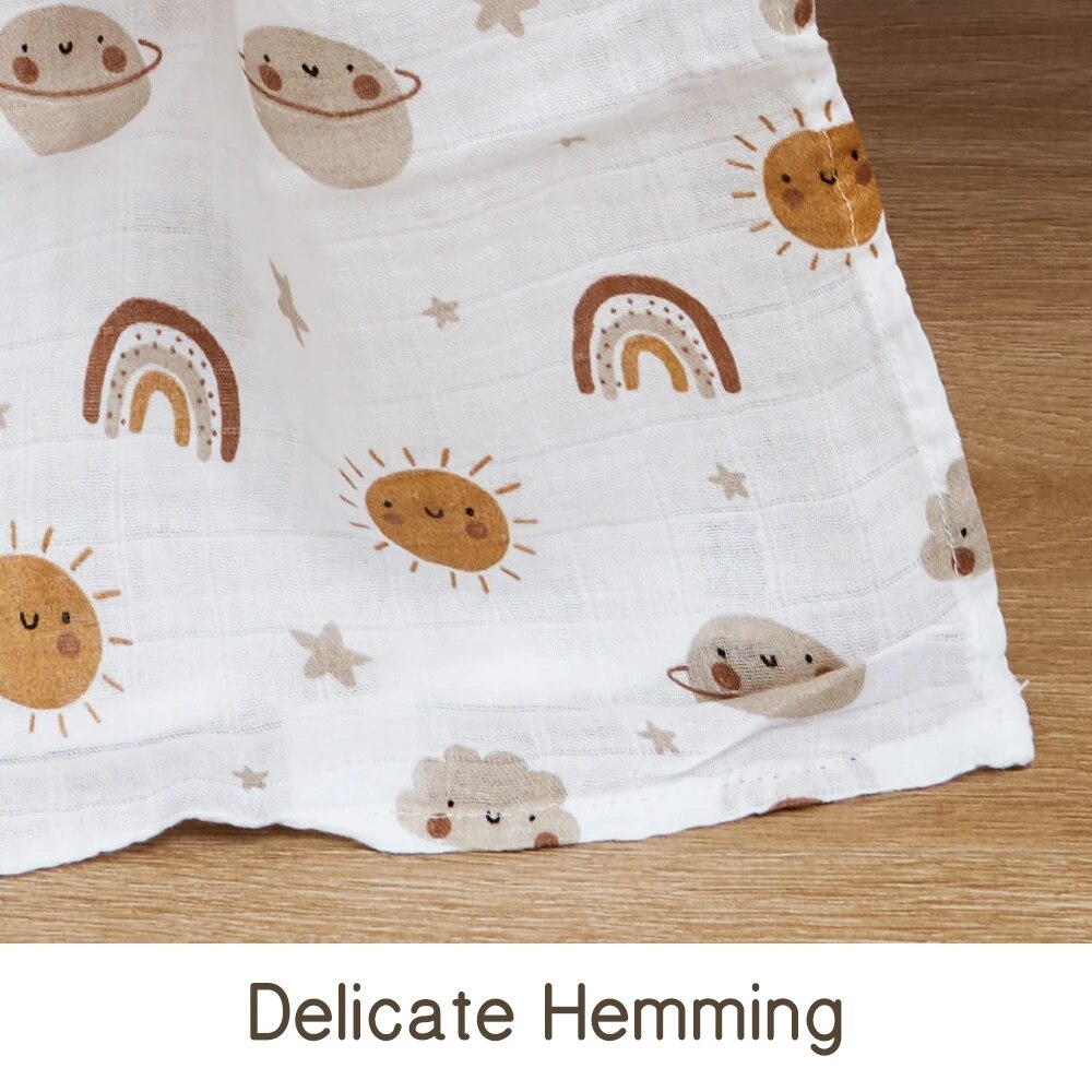 120x110cm Bamboe Katoenen Baby - Muslin Swaddle Wrap recensie en prijs